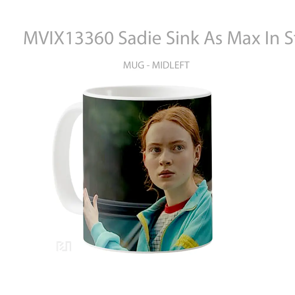 Mug Sadie Sink As Max In Stranger Things Gelas Keramik Unik - All-side / Desain