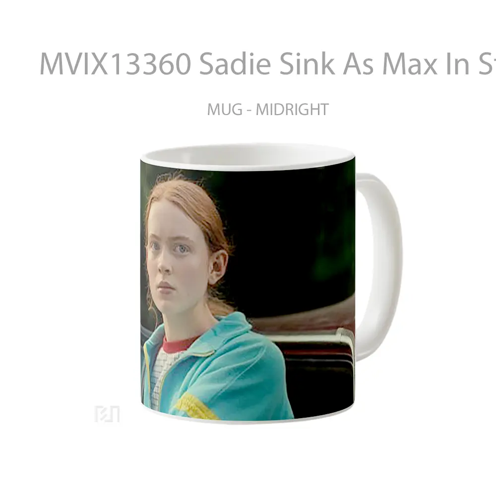 Mug Sadie Sink As Max In Stranger Things Gelas Keramik Unik - All-side / Desain