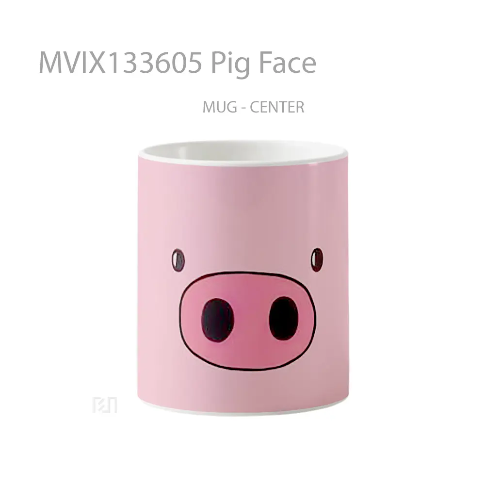 Mug Pig Face Gelas Hewan Lucu
