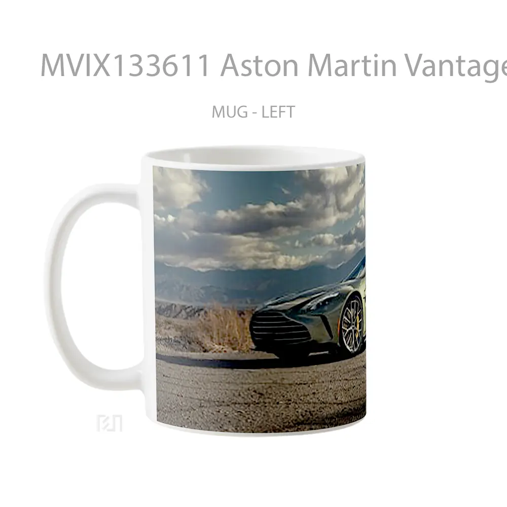Mug Aston Martin Vantage Roadster Cangkir Mobil - All-side / Desain
