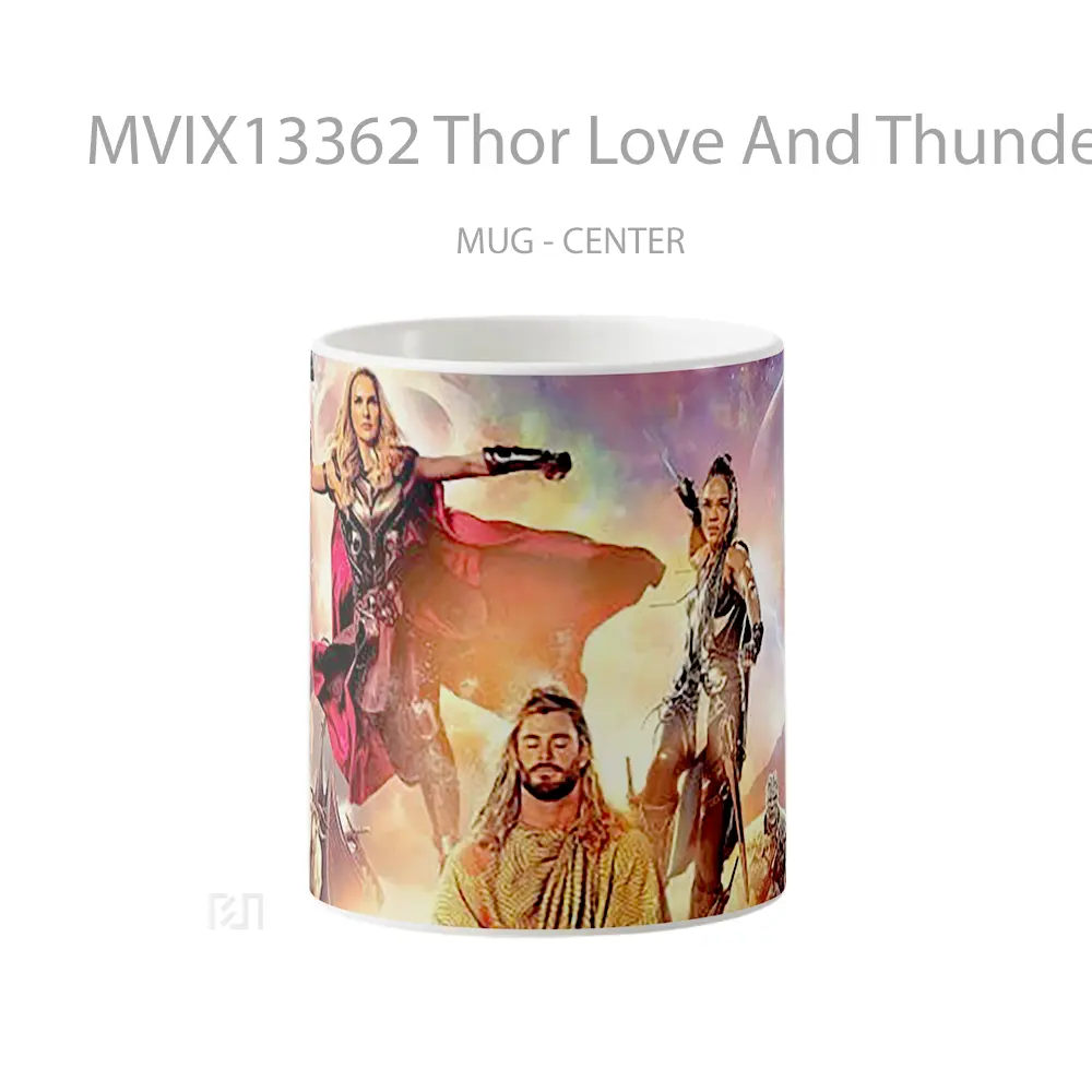 Mug Thor Love And Thunder Movie V1 Gelas Superhero