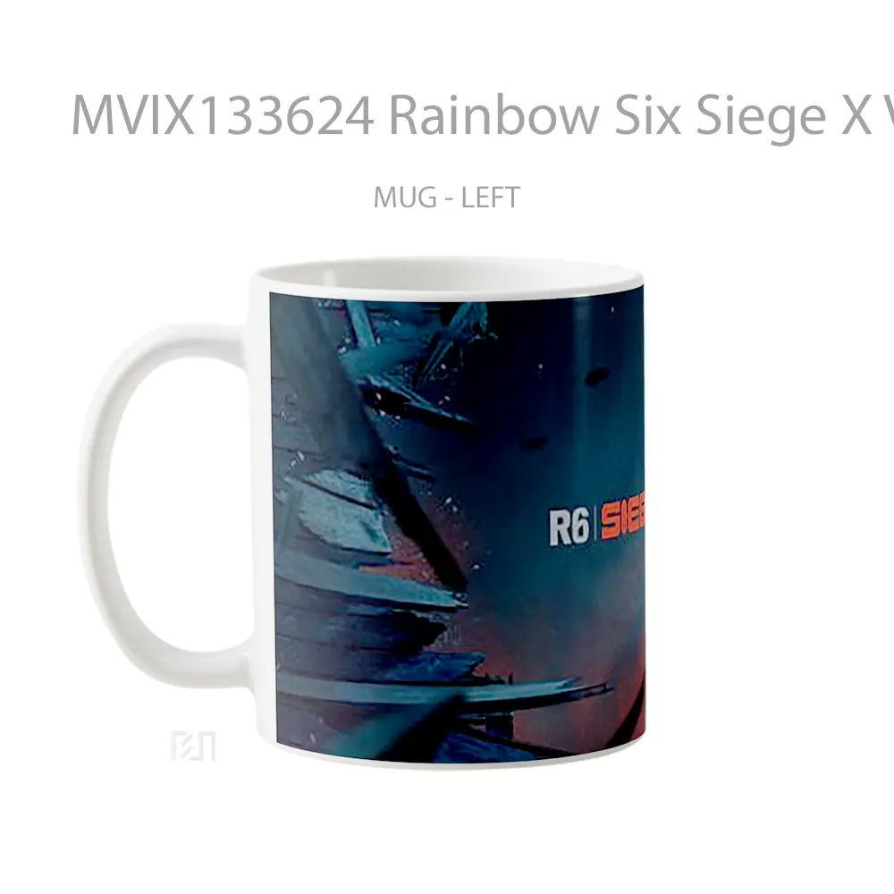 Mug Rainbow Six Siege X V1 Gelas Keramik Unik - All-side / Desain