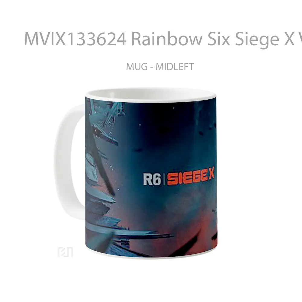 Mug Rainbow Six Siege X V1 Gelas Keramik Unik - All-side / Desain