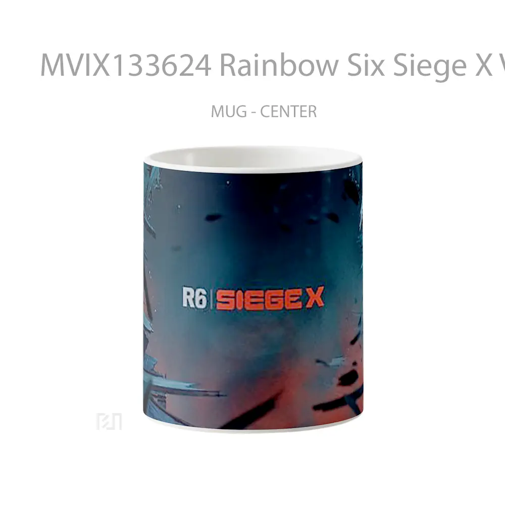 Mug Rainbow Six Siege X V1 Gelas Keramik Unik