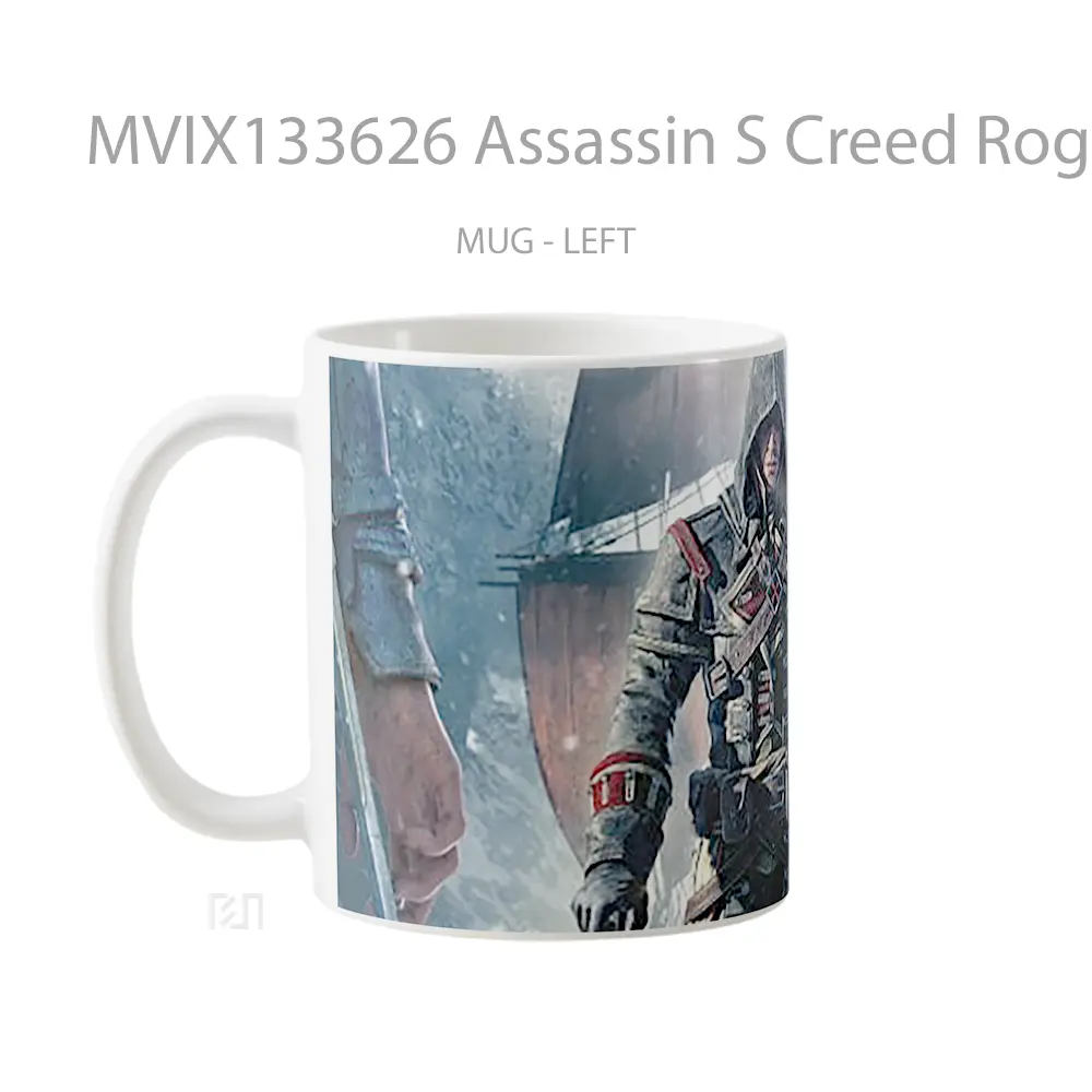 Mug Assassin S Creed Rogue Gelas Keramik Unik - All-side / Desain
