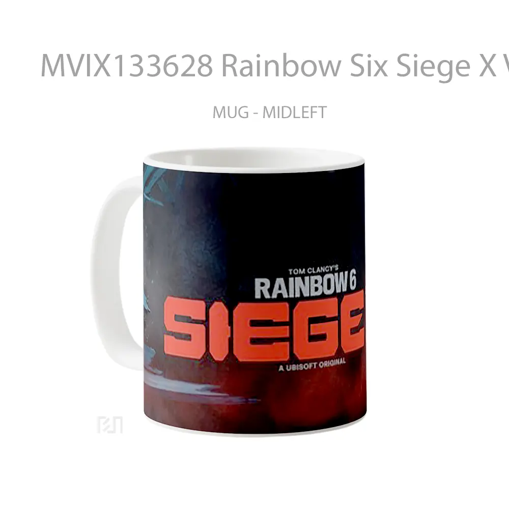 Mug Rainbow Six Siege X V2 Gelas Keramik Unik - All-side / Desain