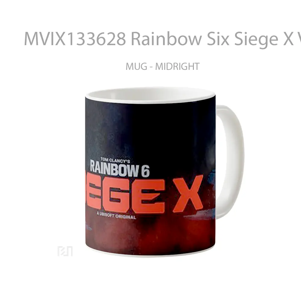 Mug Rainbow Six Siege X V2 Gelas Keramik Unik - All-side / Desain