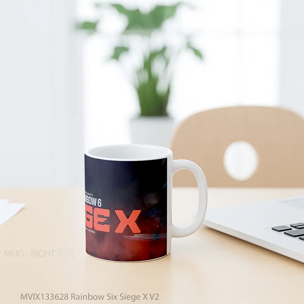 Mug Rainbow Six Siege X V2 Gelas Keramik Unik - All-side / Desain