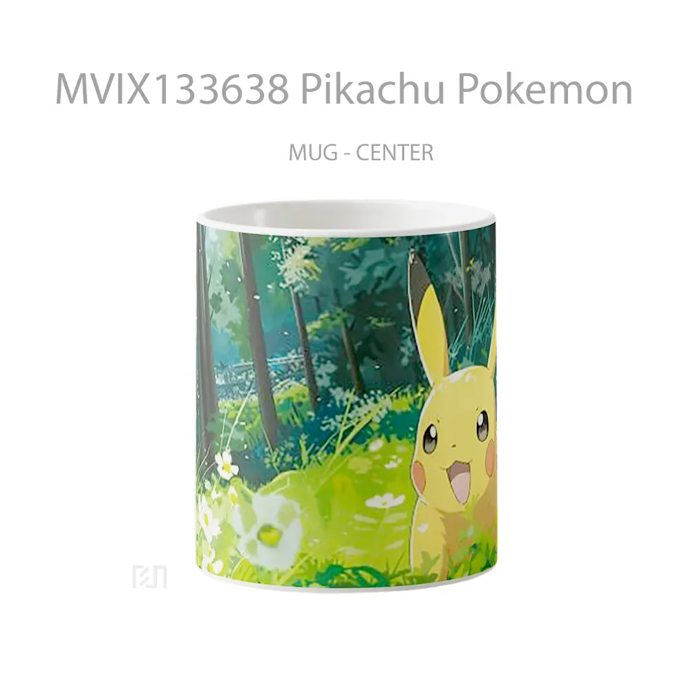 Mug Pikachu Pokemon Cangkir Anime