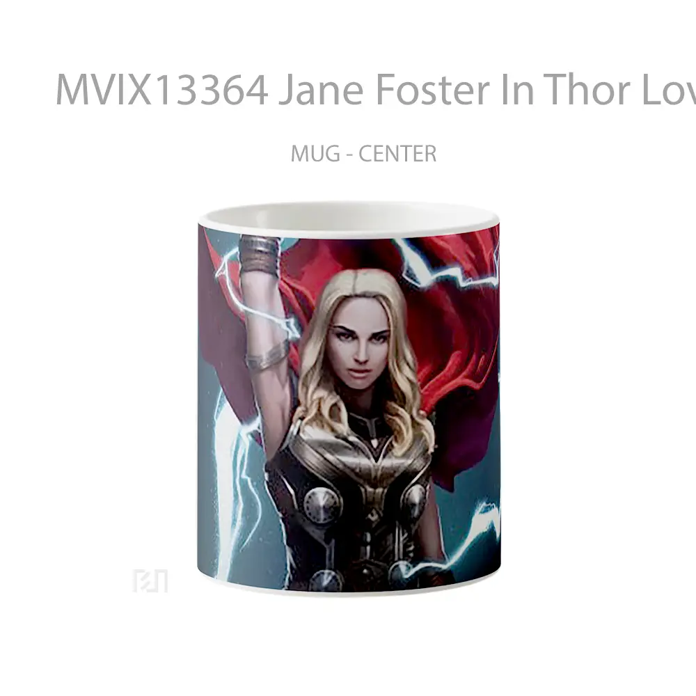 Mug Jane Foster In Thor Love And Thunder Gelas Superhero