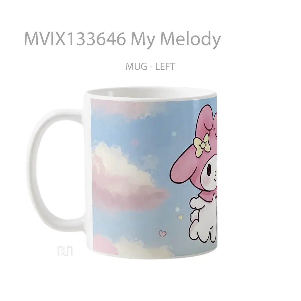 Mug My Melody Gelas Keramik Unik - All-side / Desain