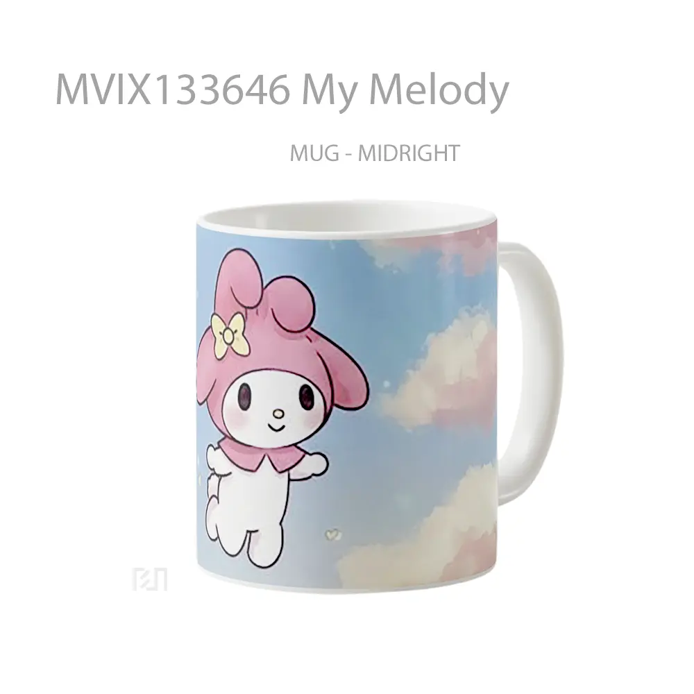 Mug My Melody Gelas Keramik Unik - All-side / Desain