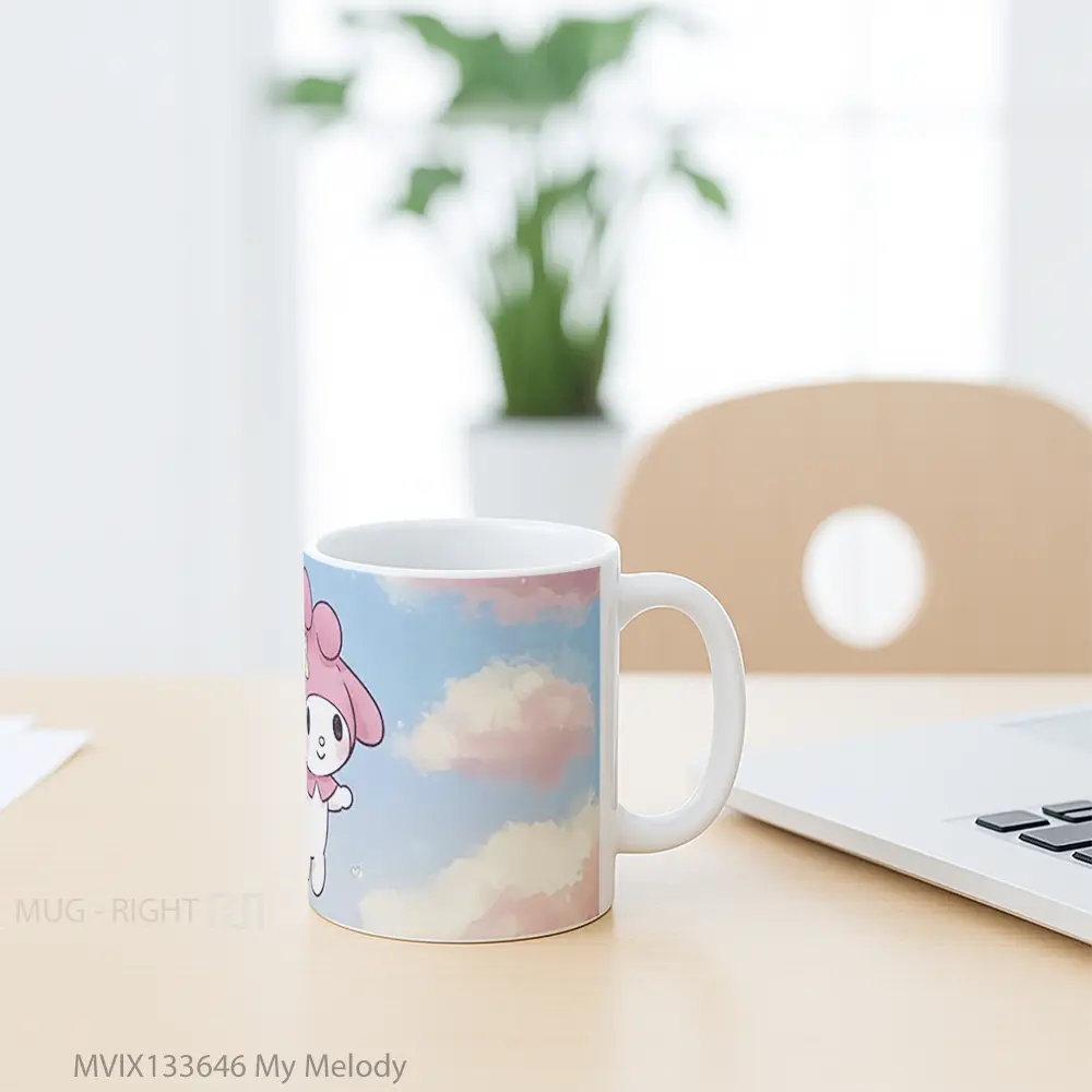 Mug My Melody Gelas Keramik Unik - All-side / Desain