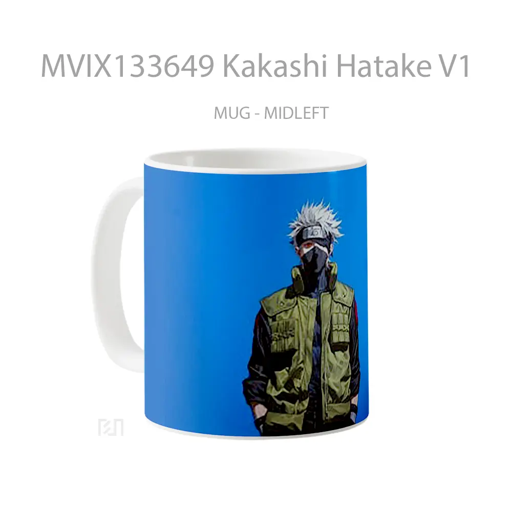 Mug Kakashi Hatake V1 Gelas Keramik Unik - All-side / Desain
