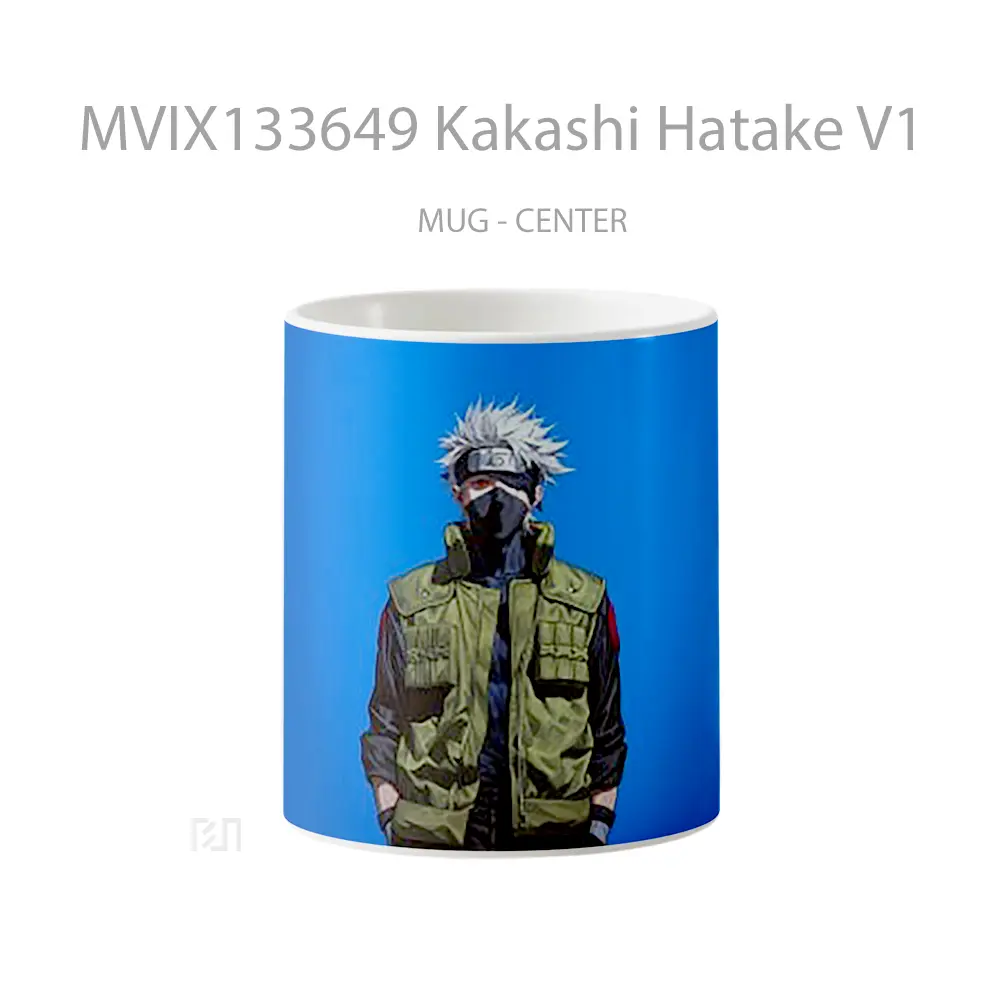Mug Kakashi Hatake V1 Gelas Keramik Unik