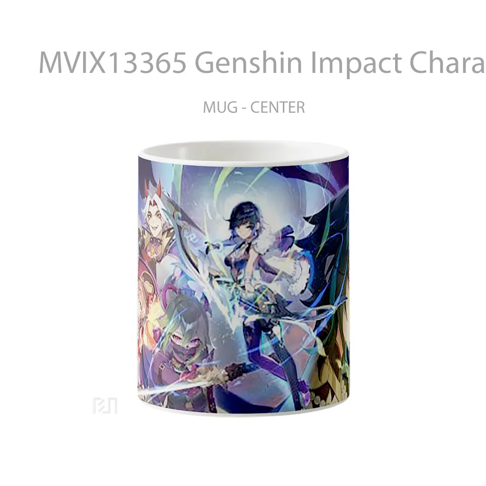 Mug Genshin Impact Characters V1 Cangkir Gamer