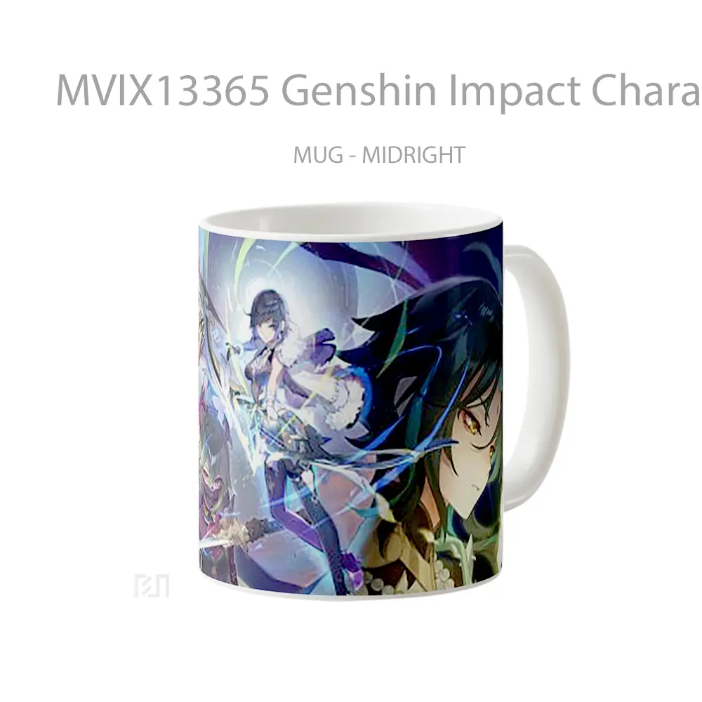 Mug Genshin Impact Characters V1 Cangkir Gamer - All-side / Desain