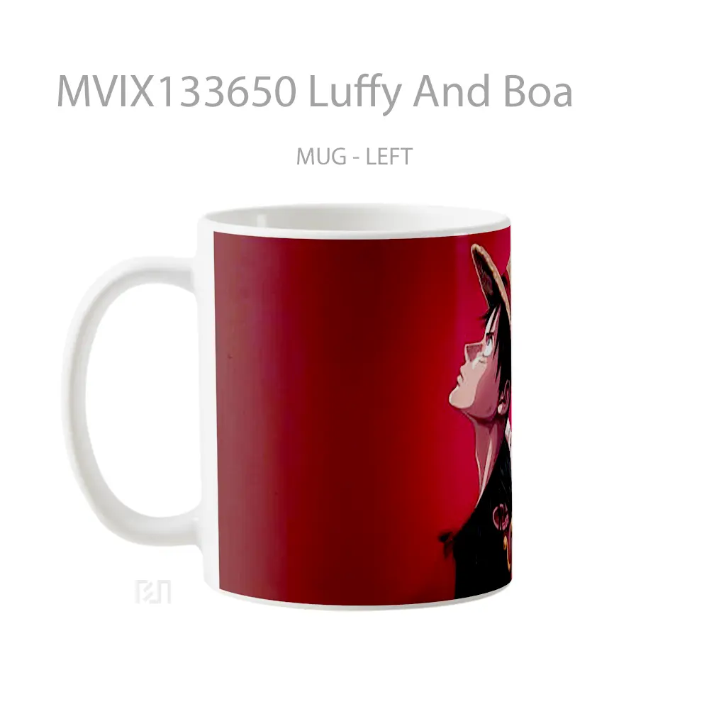 Mug Luffy And Boa Cangkir Anime - All-side / Desain