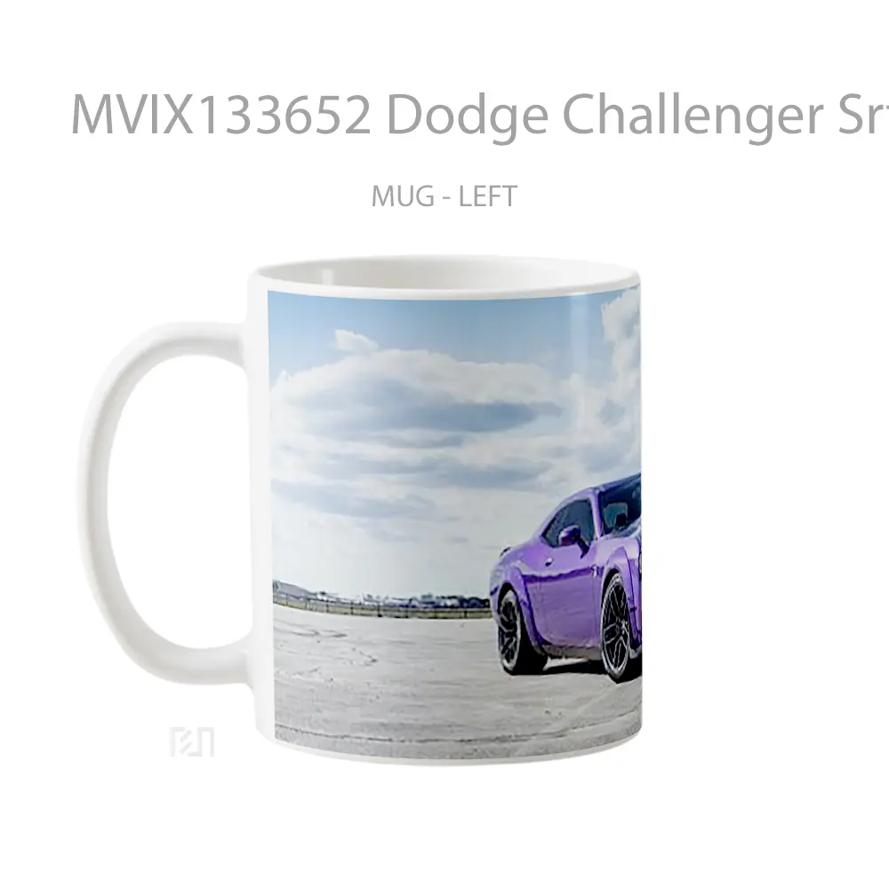 Mug Dodge Challenger Srt V2 Gelas Keramik Unik - All-side / Desain