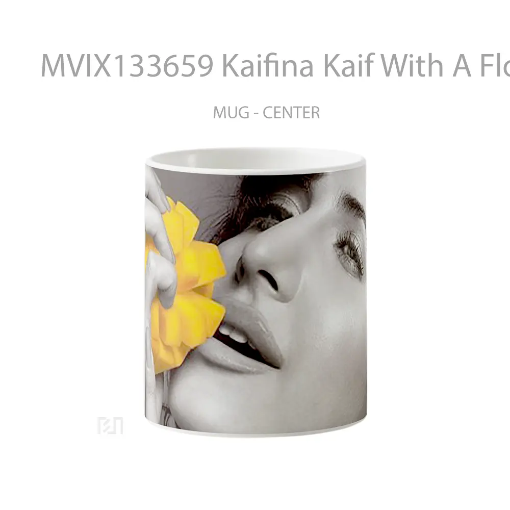 Mug Kaifina Kaif With A Flower Gelas Pemandangan Alam