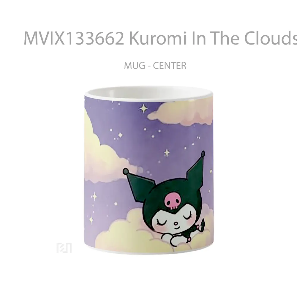 Mug Kuromi In The Clouds Gelas Pemandangan Alam
