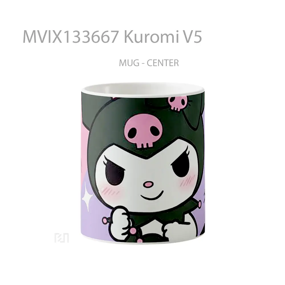 Mug Kuromi V5 Gelas Keramik Unik