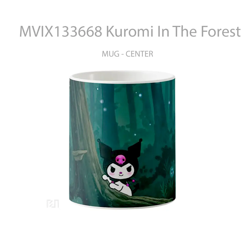 Mug Kuromi In The Forest Gelas Pemandangan Alam