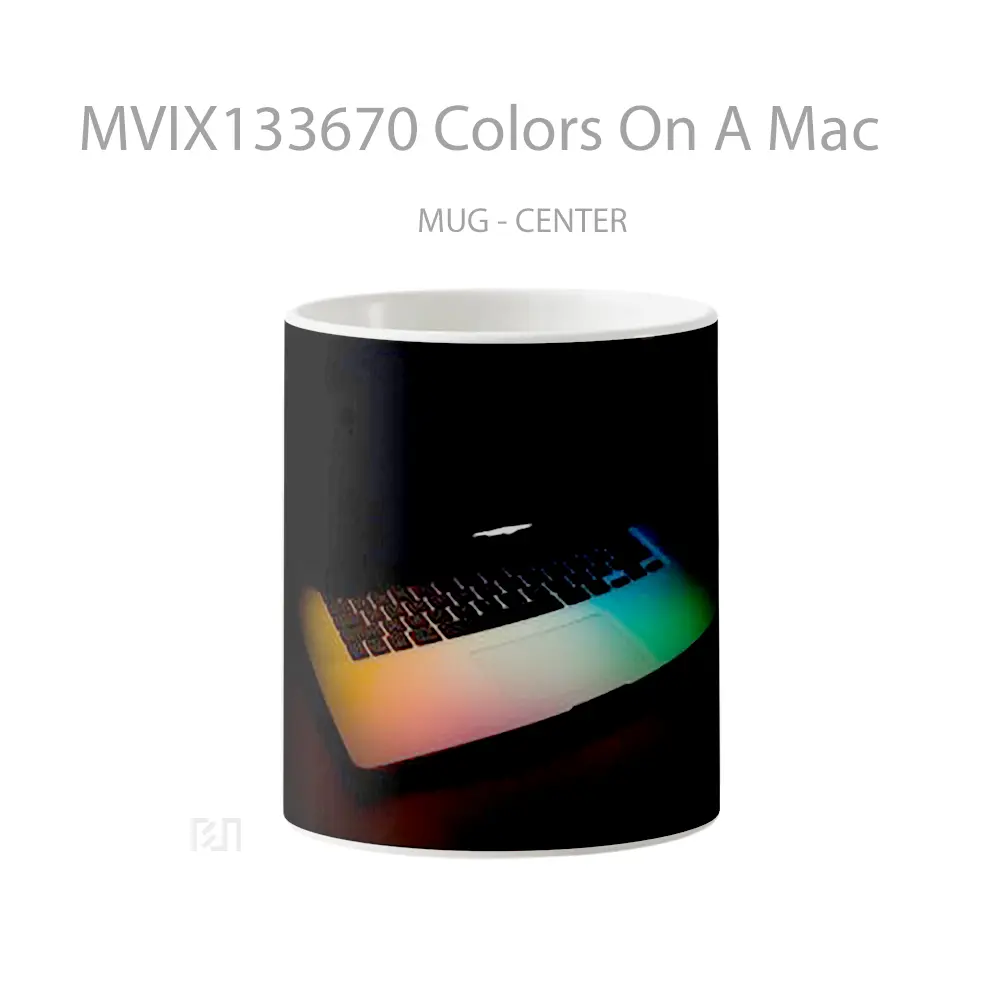 Mug Keramik Premium SNI - Mug Colors On A Mac Gelas Keramik Unik