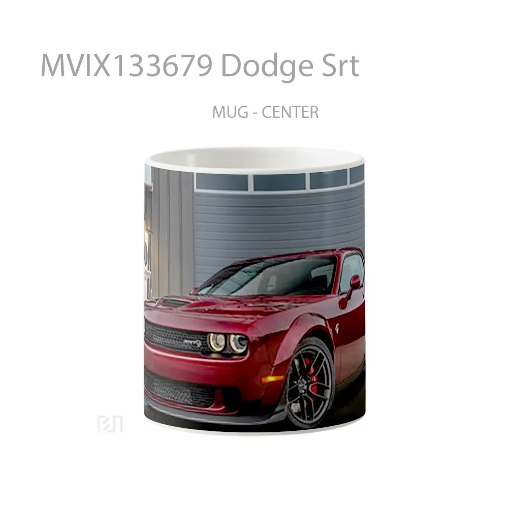Mug Dodge Srt Gelas Keramik Unik