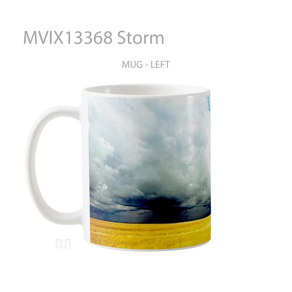 Mug Storm Gelas Superhero - All-side / Desain