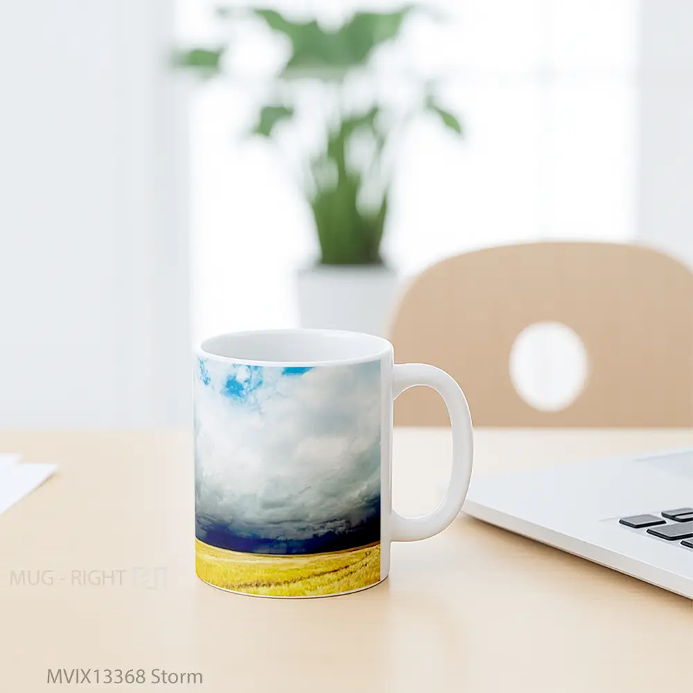 Mug Storm Gelas Superhero - All-side / Desain