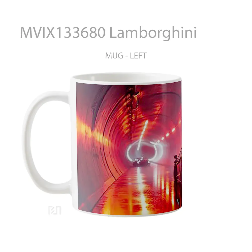 Mug Lamborghini Cangkir Mobil - All-side / Desain