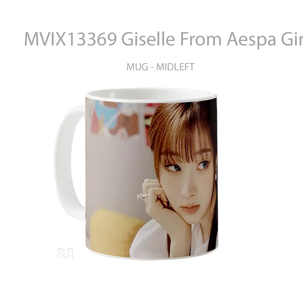 Mug Giselle From Aespa Girls Real World Gelas Keramik Unik - All-side / Desain