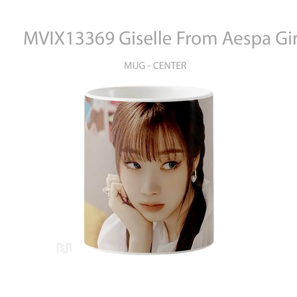 Mug Giselle From Aespa Girls Real World Gelas Keramik Unik