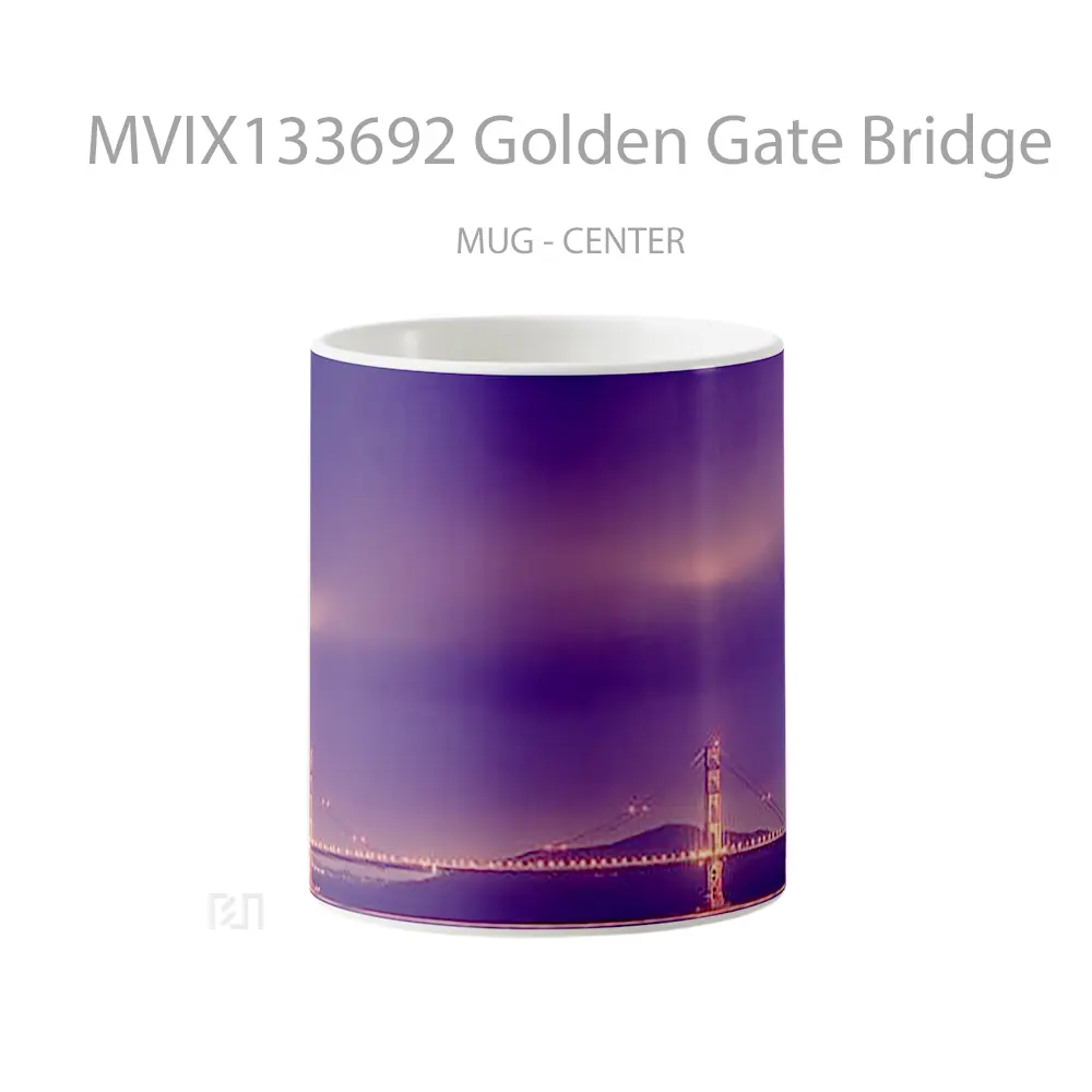 Mug Golden Gate Bridge Gelas Keramik Unik
