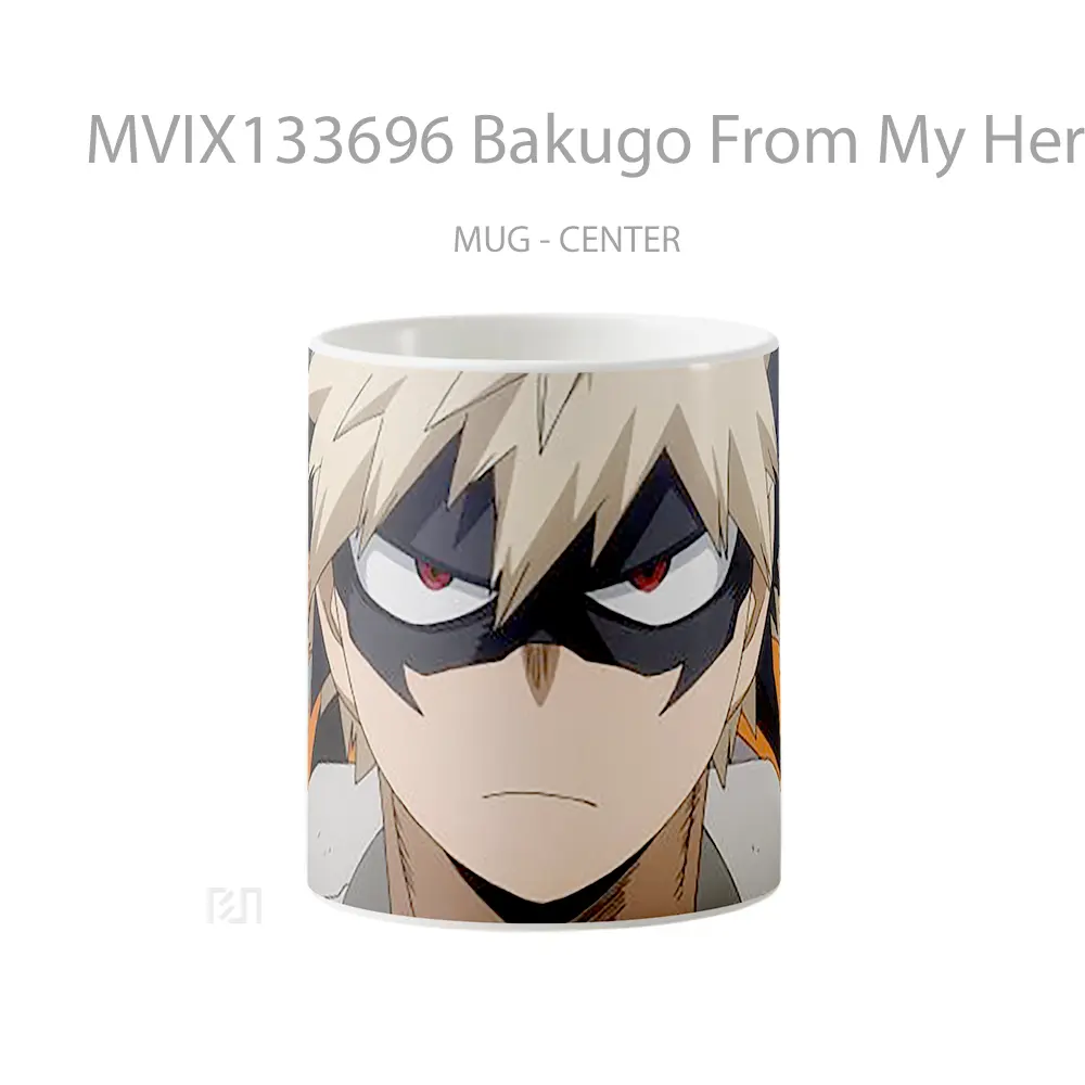 Mug Bakugo From My Hero Academia V3 Cangkir Anime