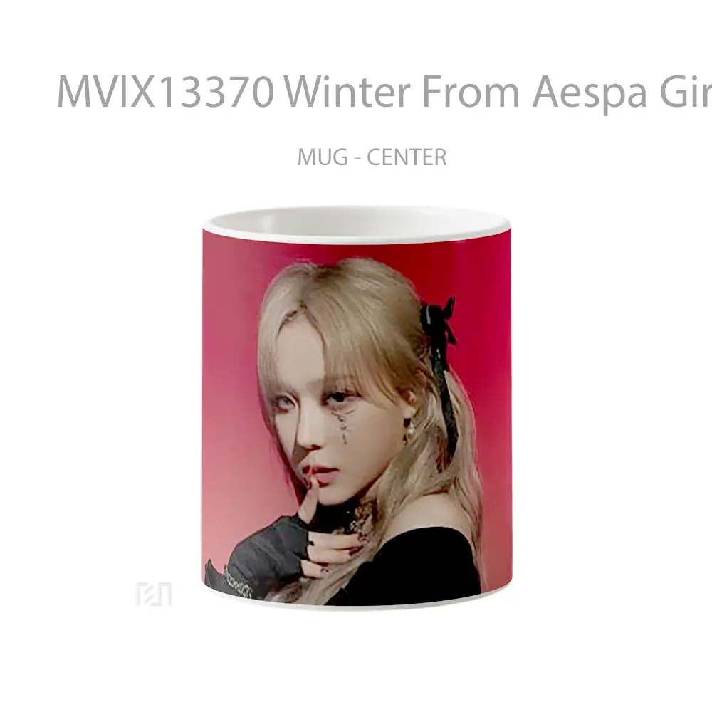 Mug Winter From Aespa Girls 2Nd Mini Album Gelas Keramik Unik