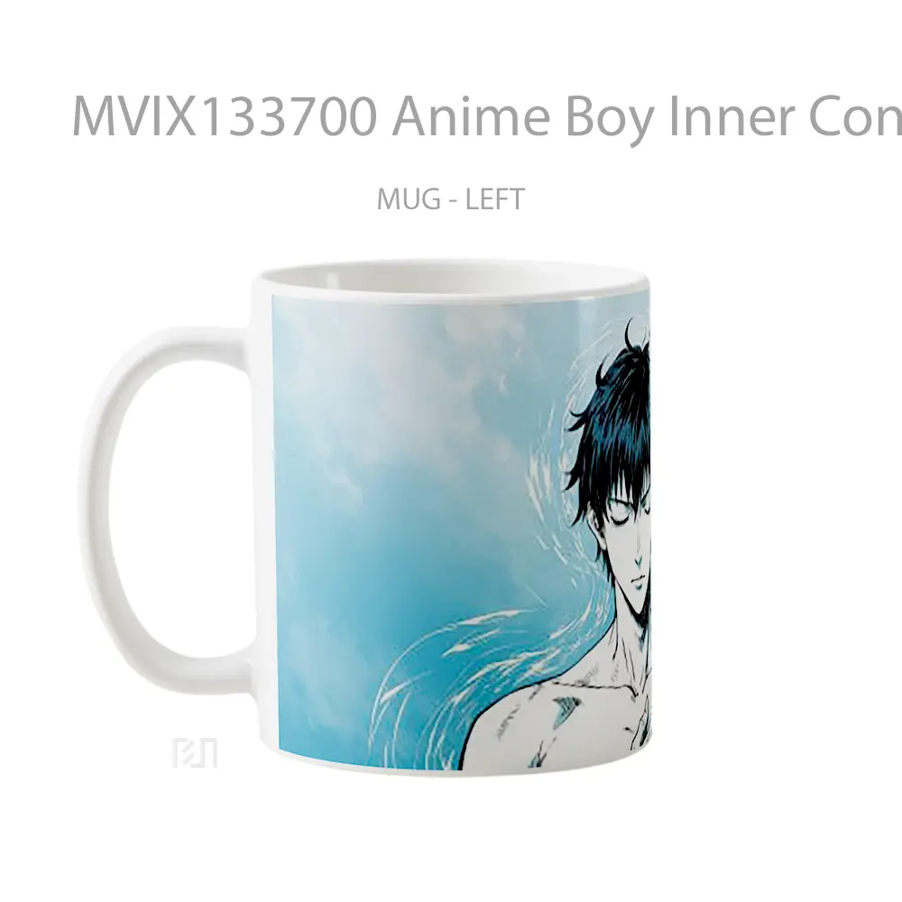 Mug Anime Boy Inner Connection Cangkir Anime - All-side / Desain