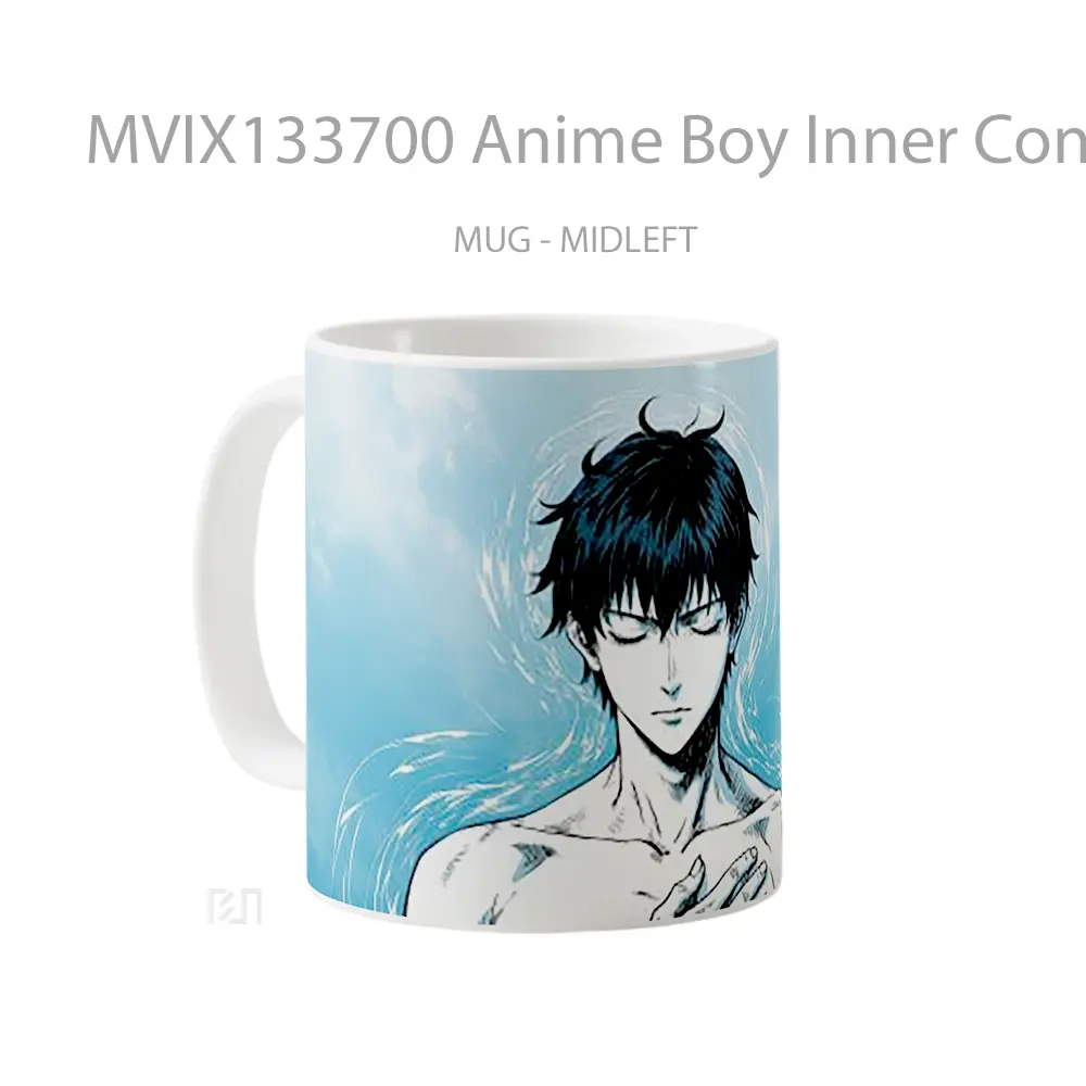 Mug Anime Boy Inner Connection Cangkir Anime - All-side / Desain