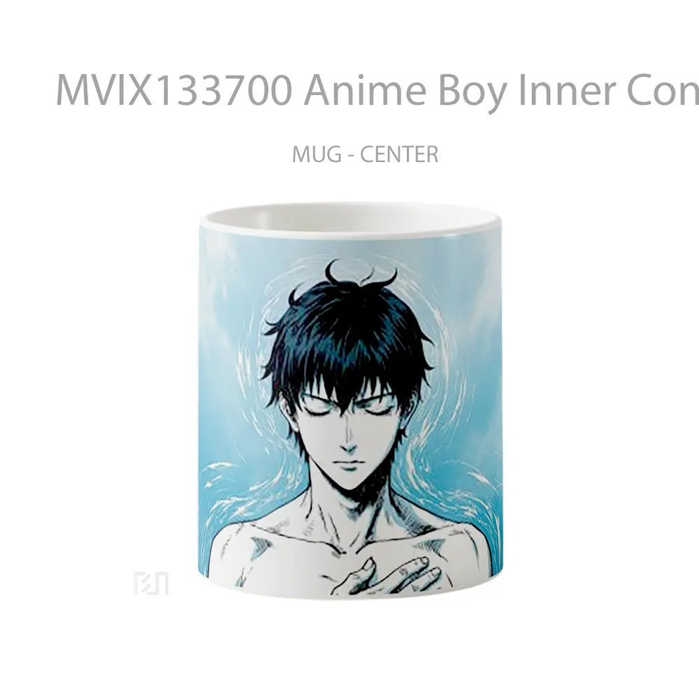 Mug Anime Boy Inner Connection Cangkir Anime