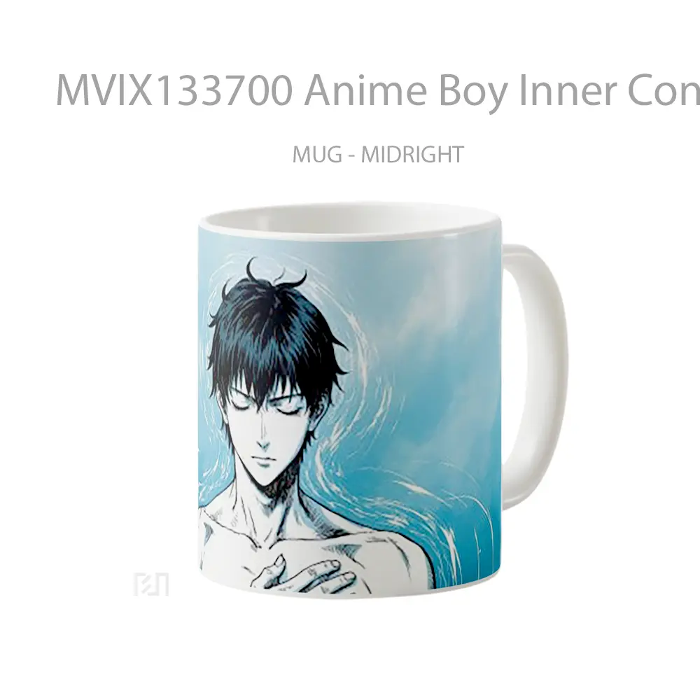 Mug Anime Boy Inner Connection Cangkir Anime - All-side / Desain