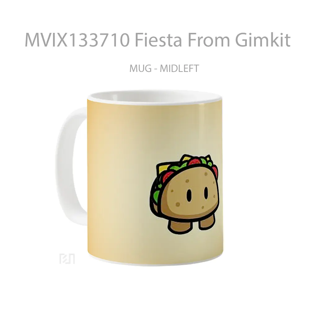 Mug Fiesta From Gimkit Gelas Keramik Unik - All-side / Desain