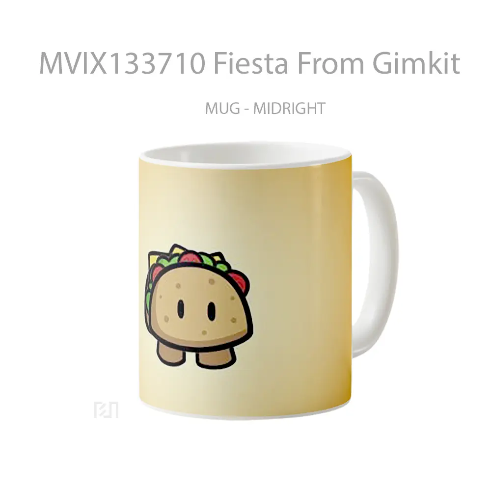 Mug Fiesta From Gimkit Gelas Keramik Unik - All-side / Desain