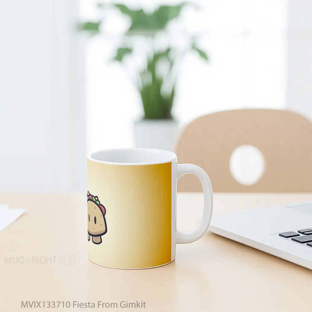 Mug Fiesta From Gimkit Gelas Keramik Unik - All-side / Desain