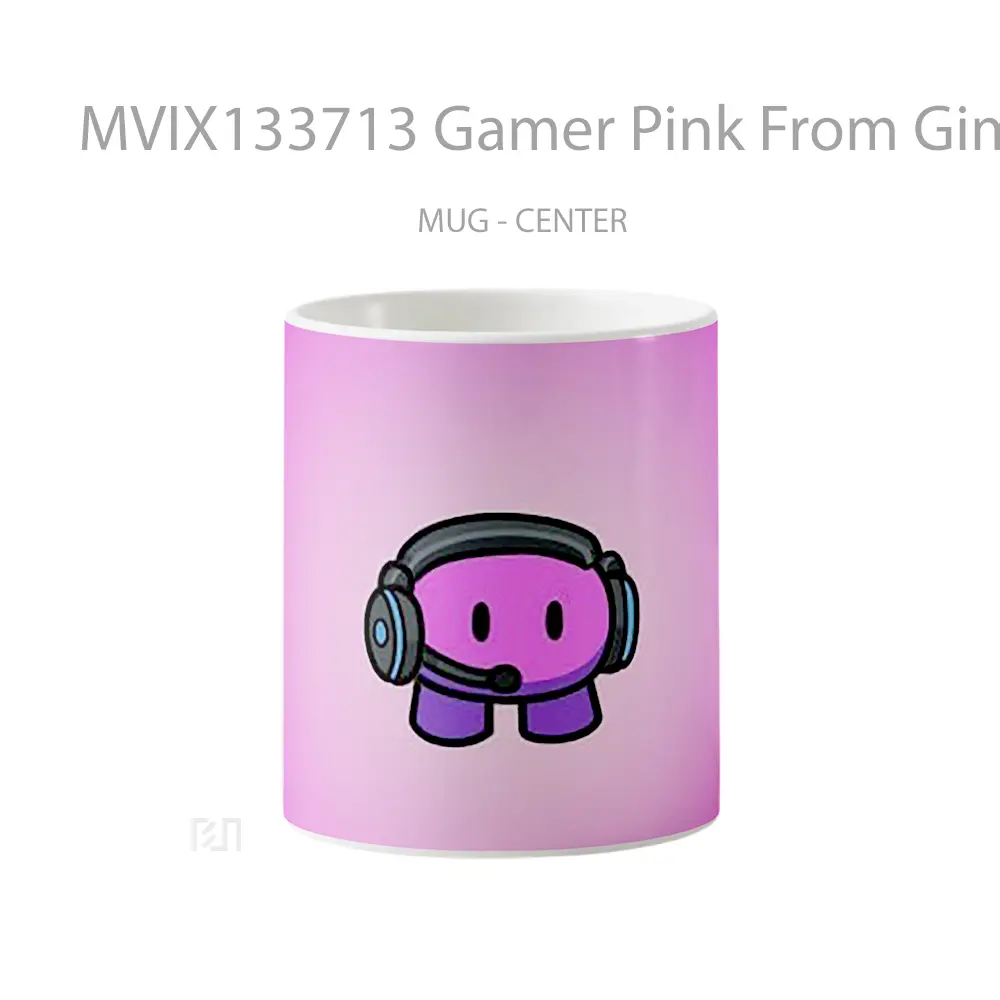 Mug Gamer Pink From Gimkit Cangkir Gamer