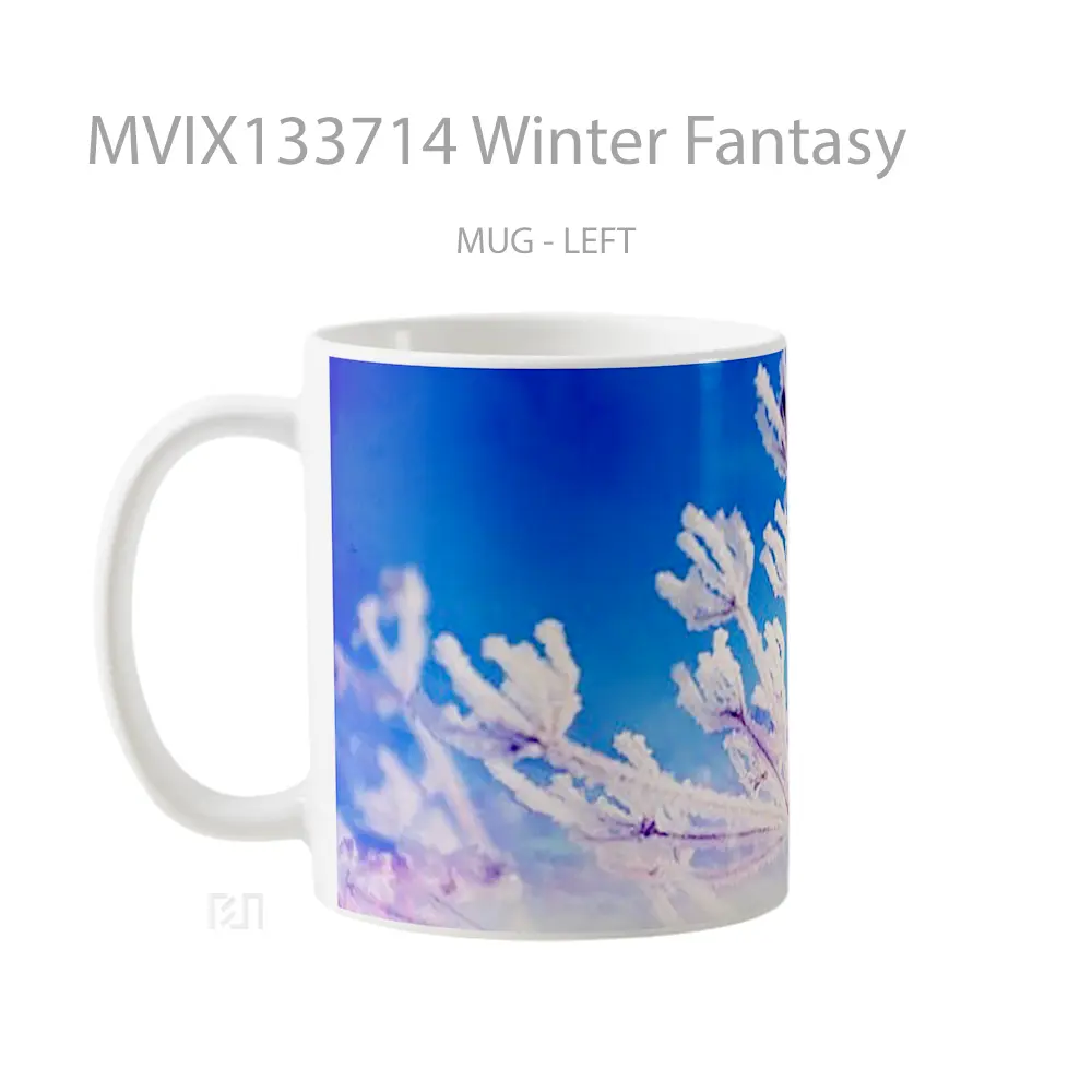 Mug Winter Fantasy Gelas Fantasi - All-side / Desain