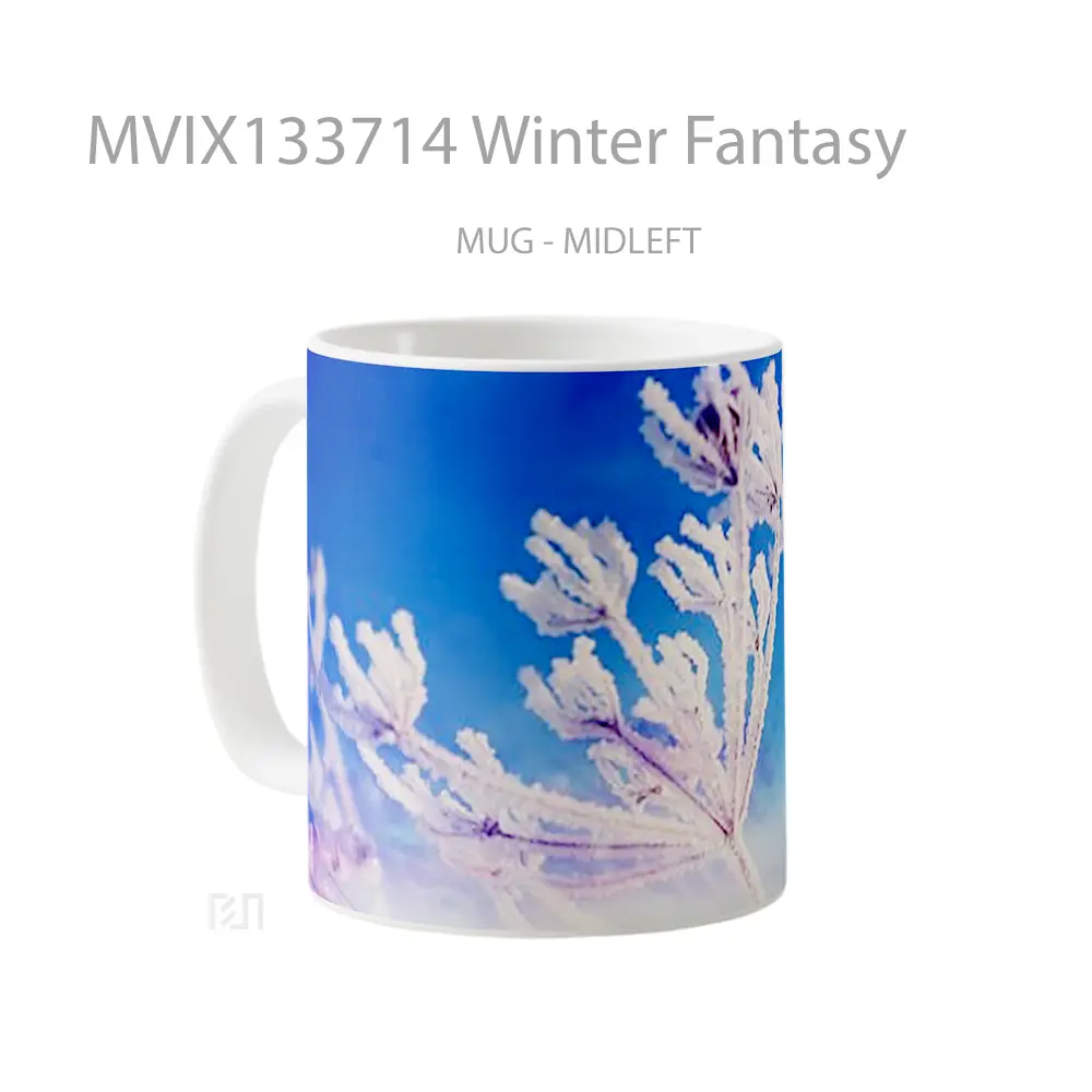 Mug Winter Fantasy Gelas Fantasi - All-side / Desain