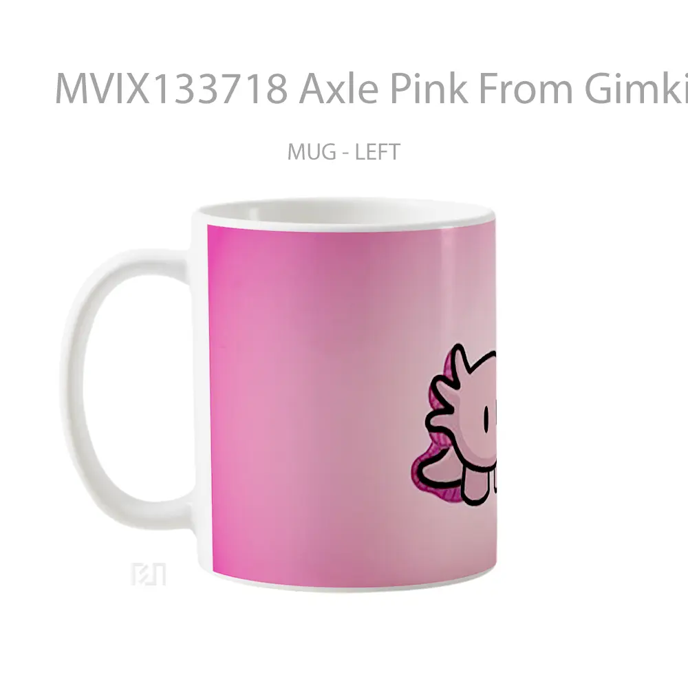 Mug Axle Pink From Gimkit Gelas Keramik Unik - All-side / Desain