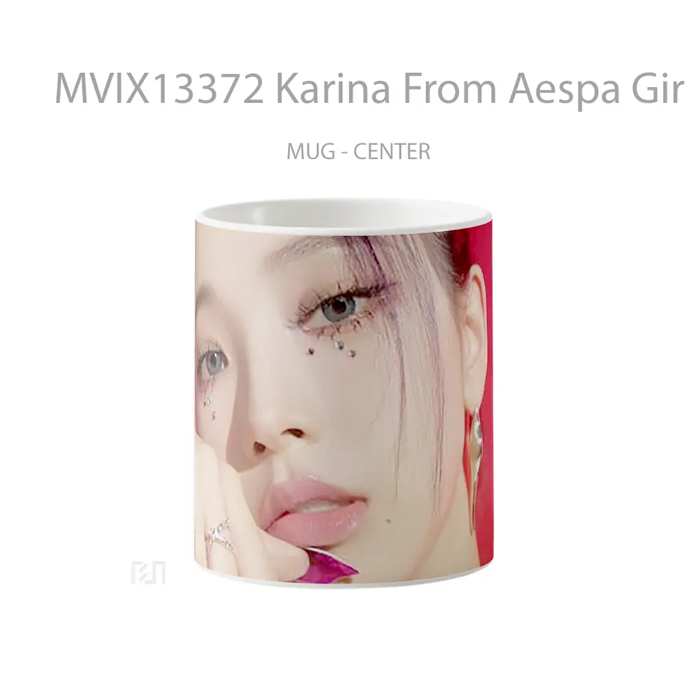 Mug Karina From Aespa Girls 2Nd Mini Album Gelas Keramik Unik