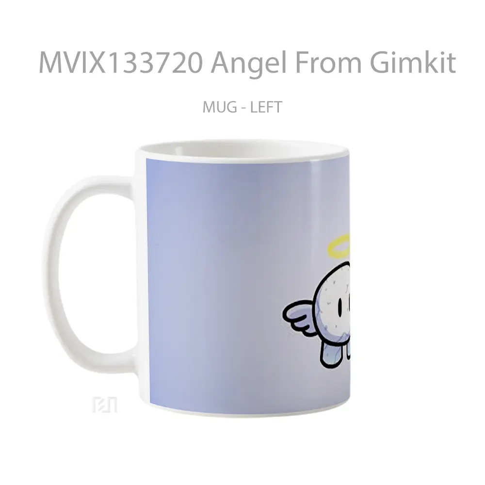Mug Angel From Gimkit Gelas Fantasi - All-side / Desain